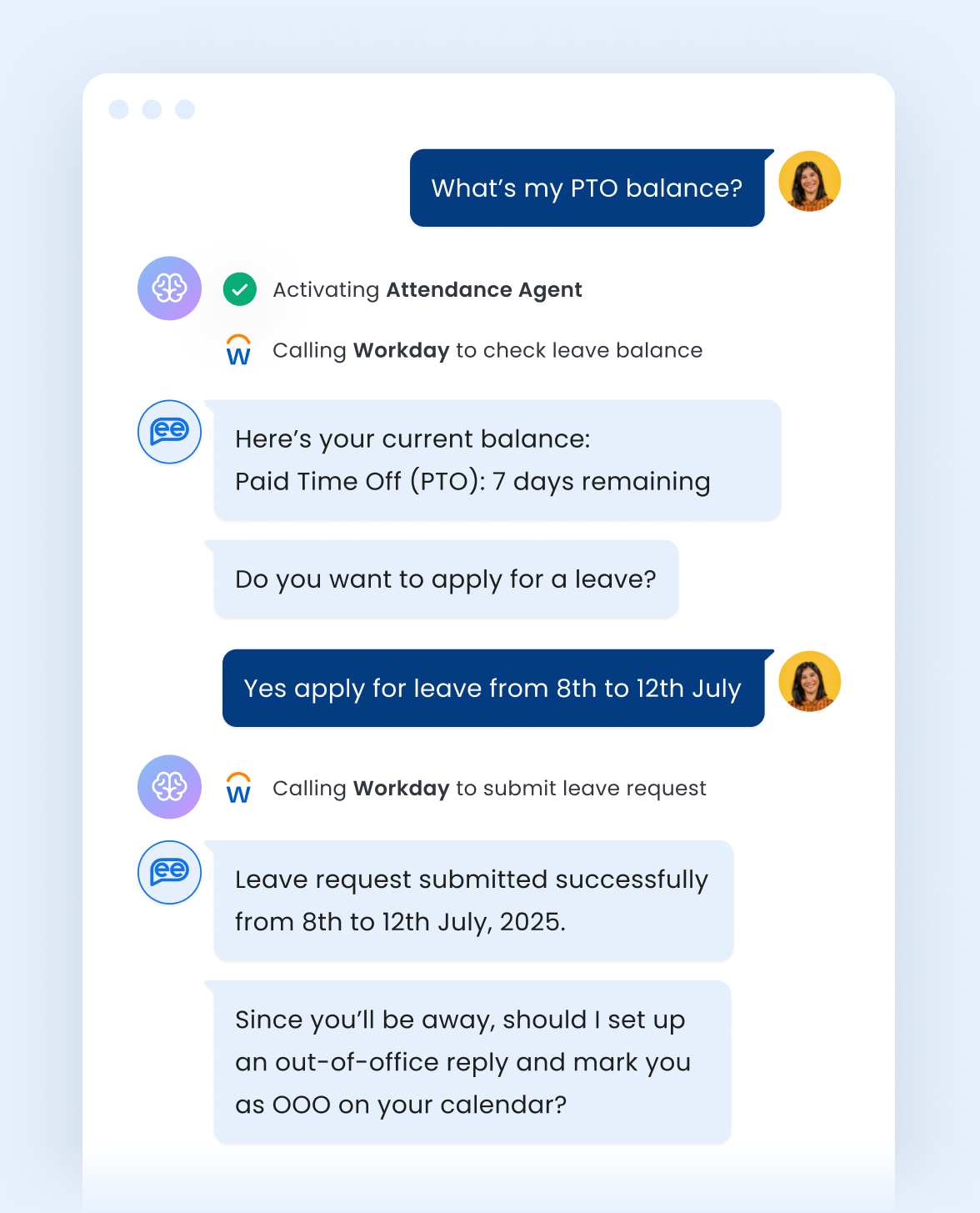 Agentic AI not only answers questions (the easy part) but also  completes tasks